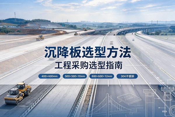 铁东沉降板选择方法