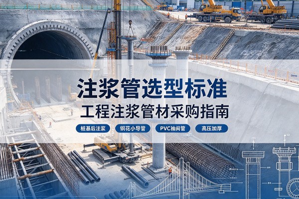 铁东注浆管选型标准